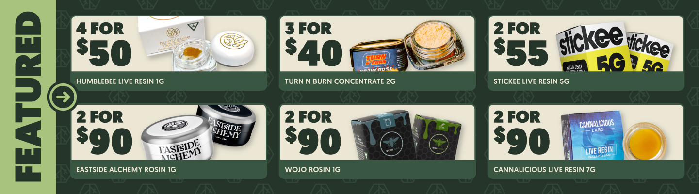 Featured Concentrates Banner