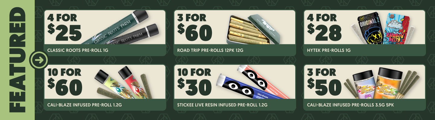Featured Pre-Rolls Banner