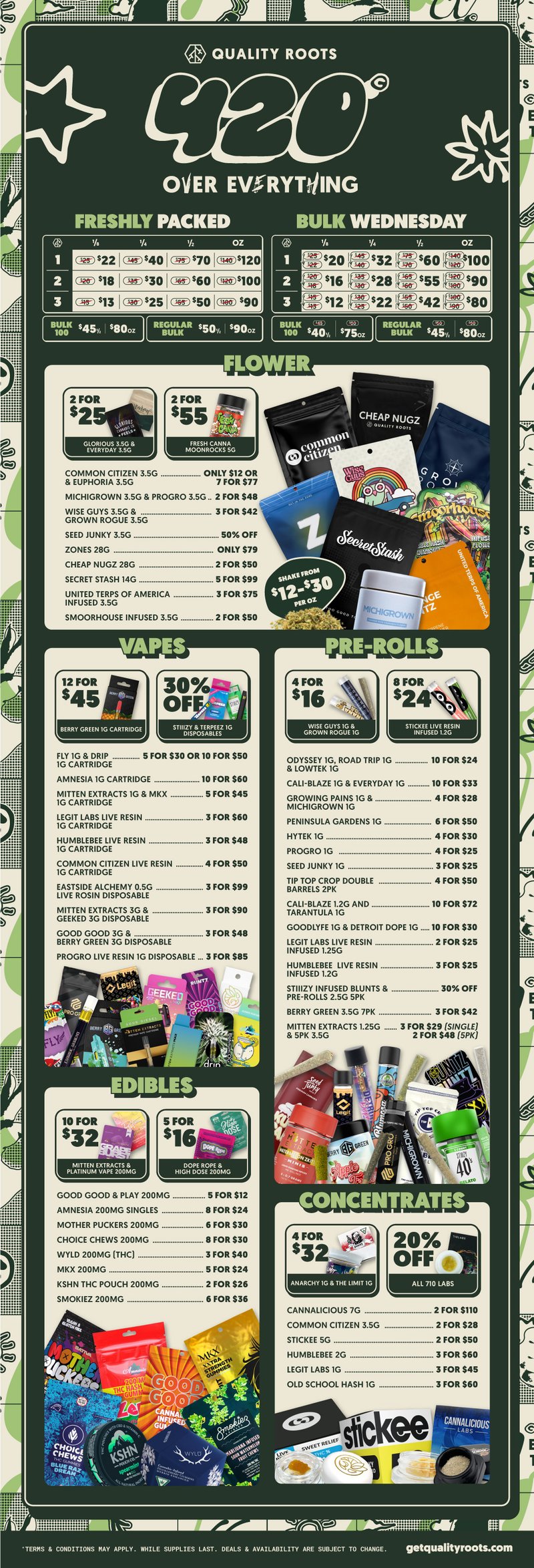 Best 420 MI Featured Deals Quality Roots