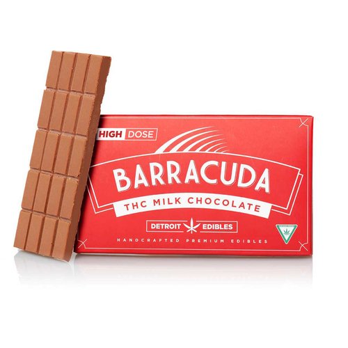 Barracuda - Milk Chocolate Bar 200mg Detroit Edibles