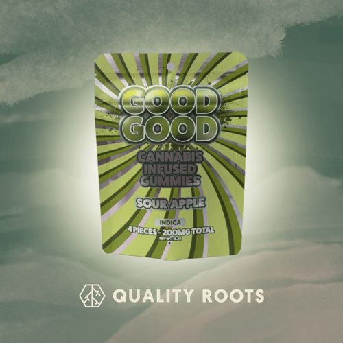 Good Good - Sour Apple Gummies 200mg Quality Roots