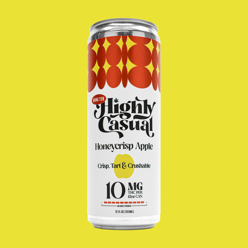 Highly Casual Hang Ten - Honeycrisp Apple Seltzer 10mg Quality roots