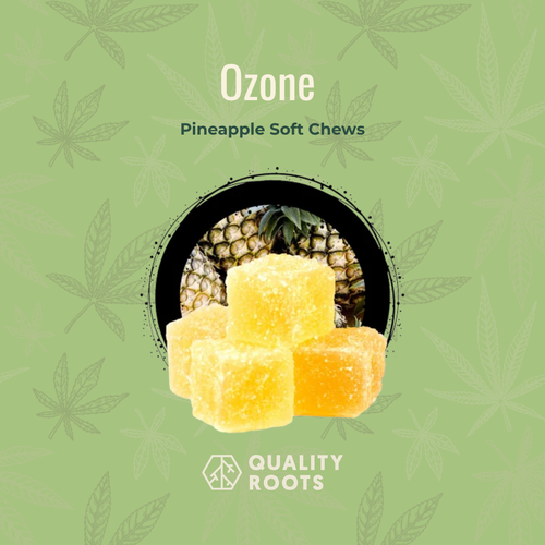 Ozone - Pineapple Soft Chews 100mg 420 deals Quality Roots NJ