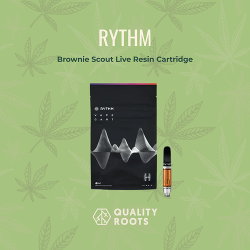 Rythm - Brownie Scout Live Resin Cartridge 1g Quality Roots NJ Evesham