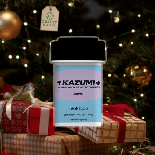 Mushroom THC Gummies Kazumi Quality Roots Holiday Deals