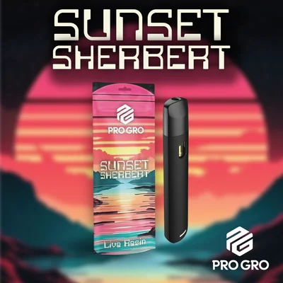 Sunset Sherbert Live Resin Disposable