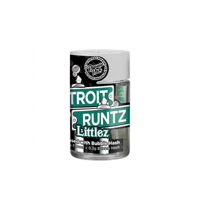 Detroit Runtz Bubble Hash Infused Pre Rolls 5pk