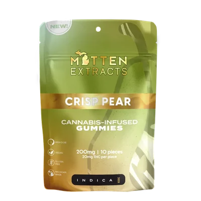 Crisp Pear Gummies 200mg