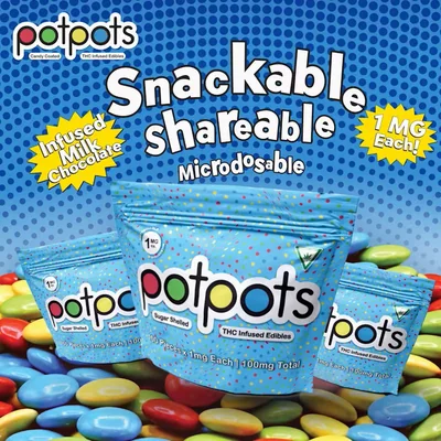 Candy Coated Milk Chocolate 100mg