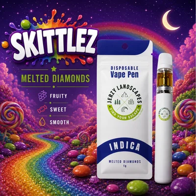 Skittlez Melted Diamonds Disposable