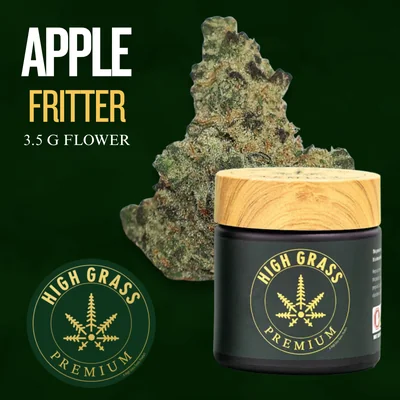 High Grass Premium Apple Fritter