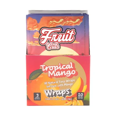 Natural Pulp Wraps King Size Tropical Mango