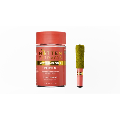 Watermelon Z Infused Pre Rolls 5pk