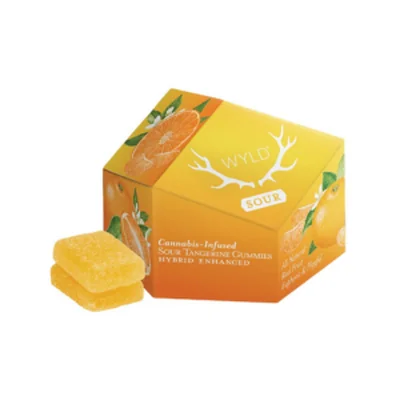 Sour Tangerine Hybrid Gummies 200mg
