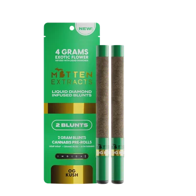 OG Kush Infused Blunts 4g 2pk