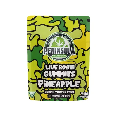 Pineapple Rosin Gummies 200mg