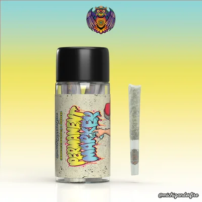 Permanent Marker Pre Rolls 5pk