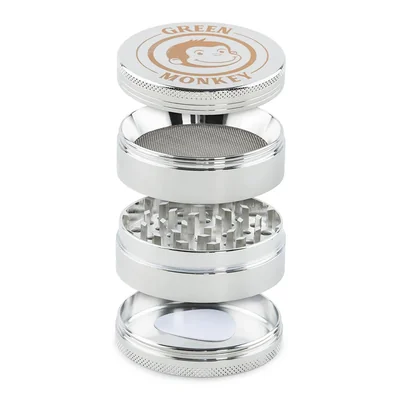 Grinder Capuchin 63mm Silver