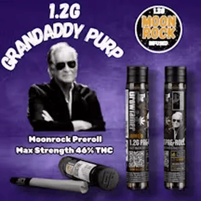 Granddaddy Purp Berry Moonrock Infused Pre Roll XL
