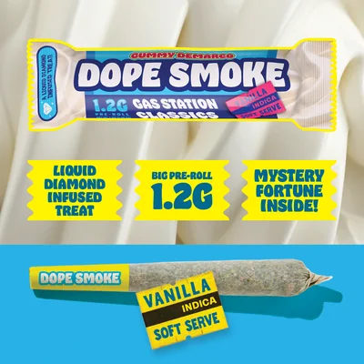 Vanilla Soft Serve Liquid Diamond Infused Pre Roll
