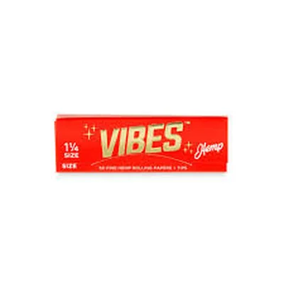 Vibes Papers w/ Filters 1 1/4 - Hemp