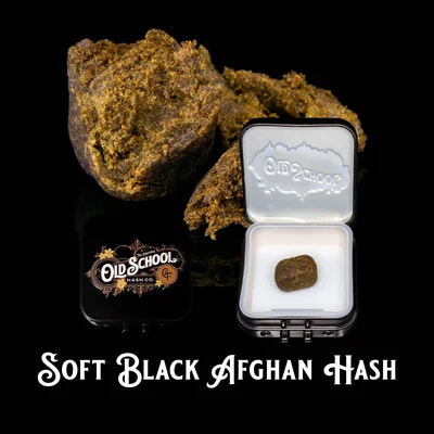 Black Afghan Soft Hash