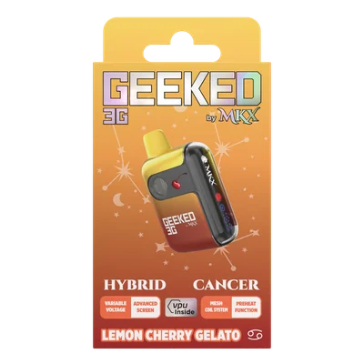 Geeked Lemon Cherry Gelato Disposable