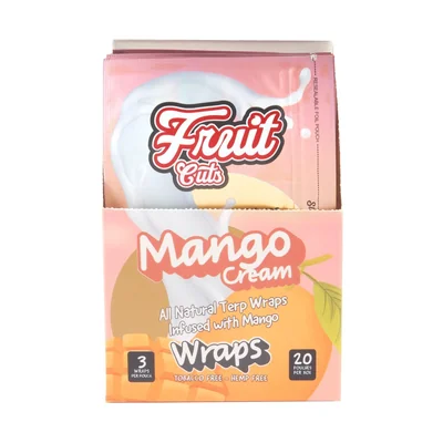 Natural Pulp Wraps King Size Mango Cream