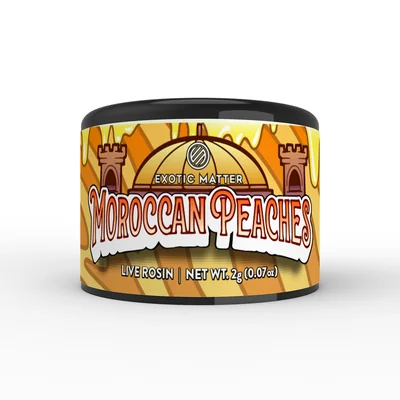 Moroccan Peach Rosin