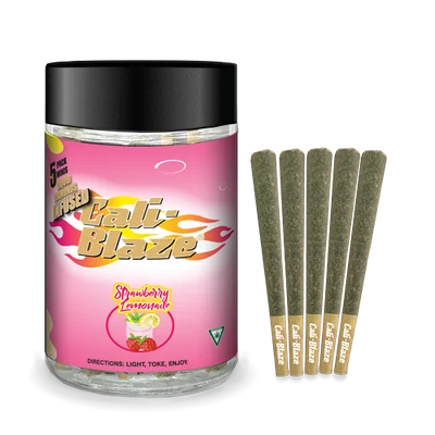Strawberry Lemonade Infused Pre Rolls 5pk