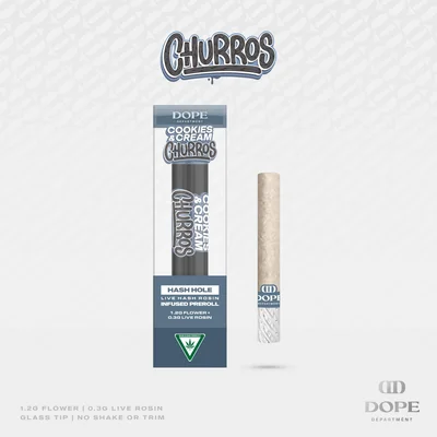 Churros Cookies & Cream Hash Hole