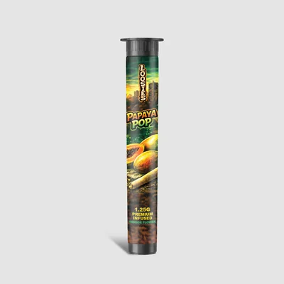 Papaya Pop Infused Pre Roll