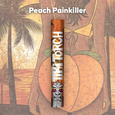 Peach Painkiller Tiki Torch Infused Pre Roll 1.2g