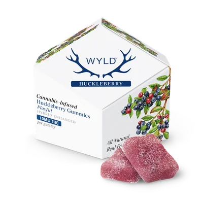 WYLD - Huckleberry Hybrid Gummies 100mg