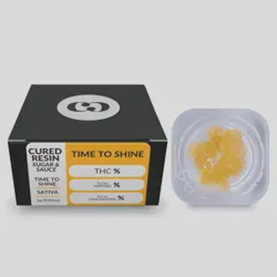 Sunset Kush Cured Resin Sugar & Sauce
