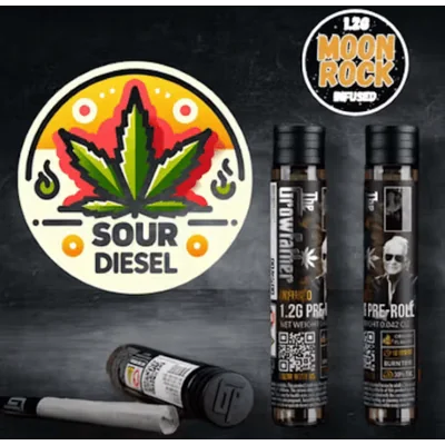 Sour Diesel Moonrock Infused Pre Roll XL