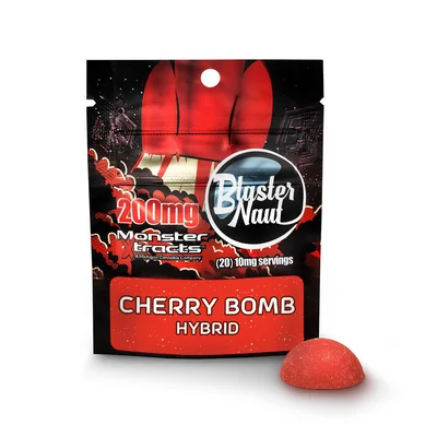 Cherry Bomb Blaster Naut Single Gummy 200mg