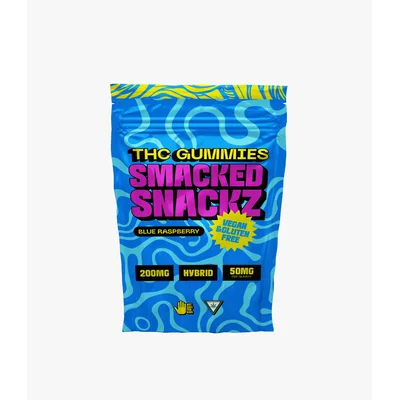 Blue Raspberry Gummies 4pk 200mg