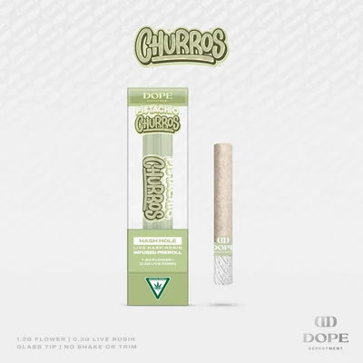 Churros Pistachio Hash Hole