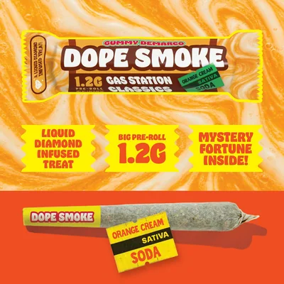 Orange Cream Soda Liquid Diamond Infused Pre Roll