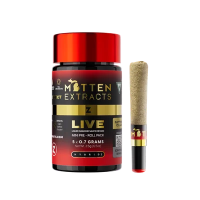 Z Live Infused Pre Rolls 5pk