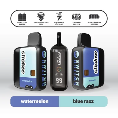 Blue Razz X Watermelon Live Resin Disposable
