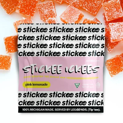 Ickee Pink Lemonade Gummies 200mg