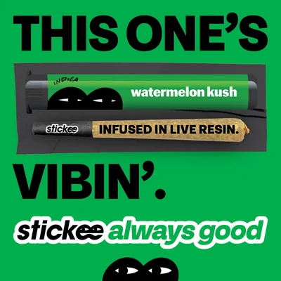Watermelon Kush Live Resin Infused Pre Roll