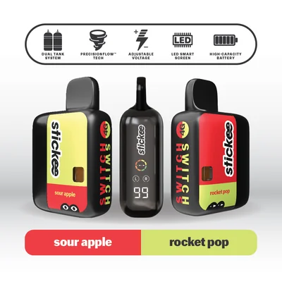 Rocket Pop X Sour Apple Diesel Live Resin Disposable