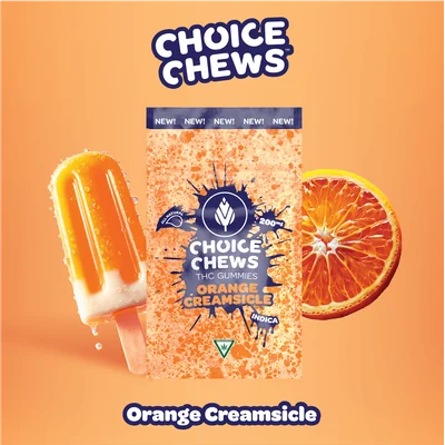 CHOICE Orange Creamsicle Gummies 200mg
