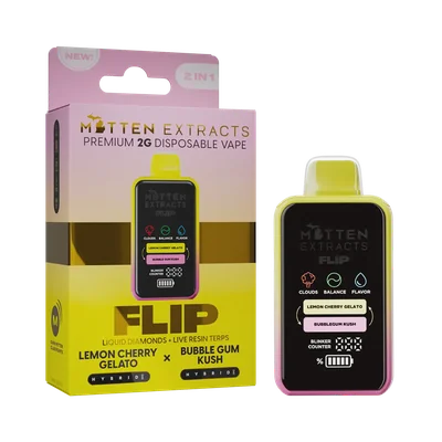 Lemon Cherry Gelato X Bubble Gum Kush Flip Disposable