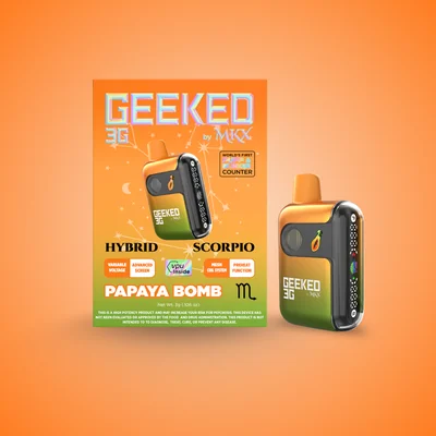 Geeked Papaya Bomb Disposable
