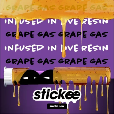 Grape Gas Live Resin Infused Pre Roll