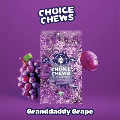 CHOICE Granddaddy Grape Gummies 200mg